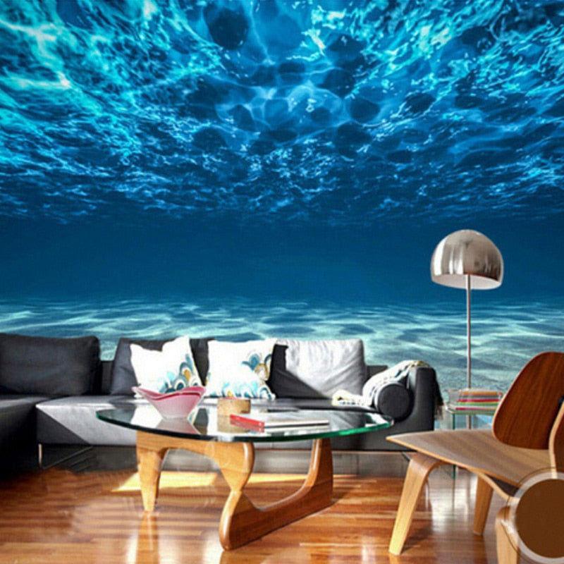 3D Wallpaper Tranquil Deep Sea SKU# WAL0207
